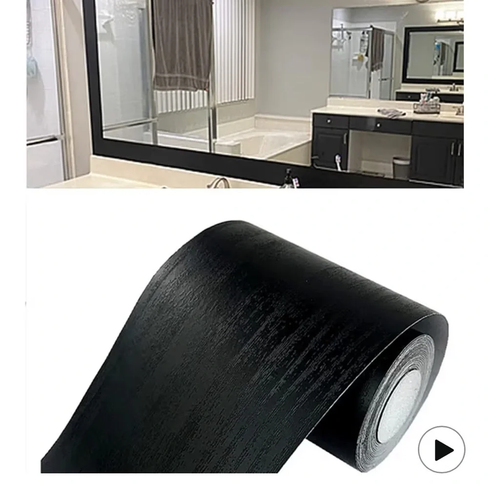 Black Self-Adhesive Waterproof Tape for Bathroom